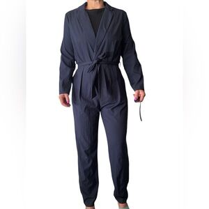 NWT Elegant Navy Women's Jumpsuit Large